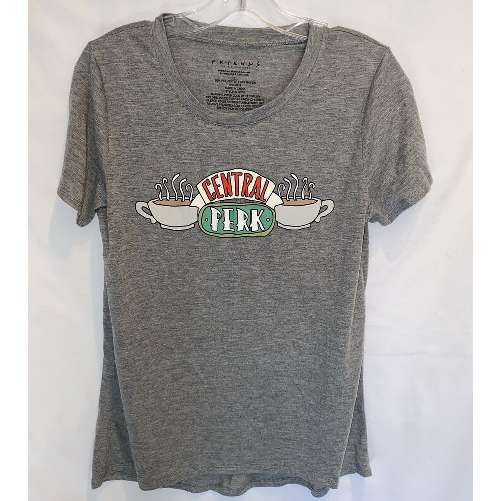 F.R.I.E.N.D.S. Central Perk‎ Coffee TV Show T-Shirt Women's Size Large